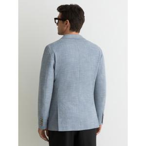 REISS Manci Single-Breasted Herringbone Blazer Tailored-Fit